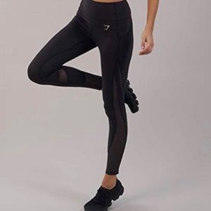 COPY - GYMSHARK sleek sculpture mesh leggings